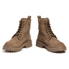 Trapery workery na platformie zamszowe khaki Sergio Leone TR915