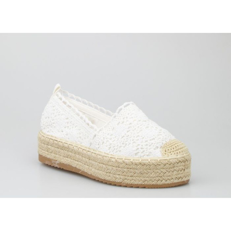 Espadryle białe