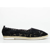 Espadryle Czarne Openwork