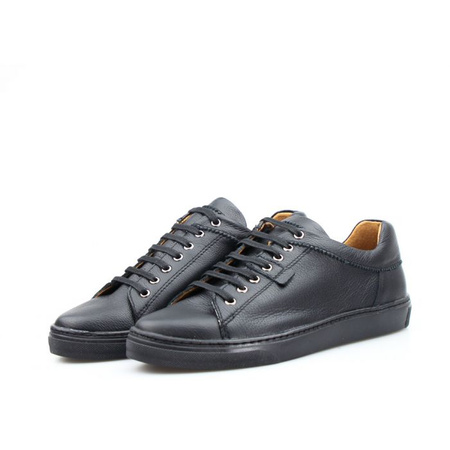 Tenisówki skórzane czarne Clasicco