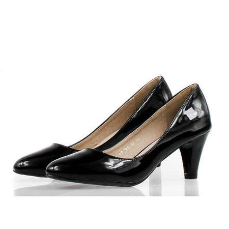 Niskie solidne szpilki