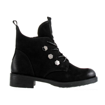 Ocieplane botki Sergio Leone czarne