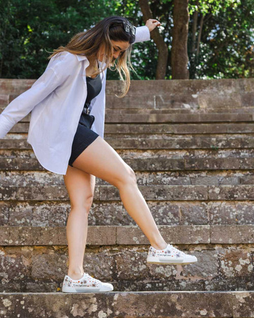 Sneakersy wegańskie Rozświetl swój dzień Mumka SNK25-067