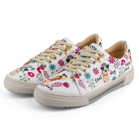Sneakersy wegańskie Szczęśliwe Łapki Mumka SNK25-070
