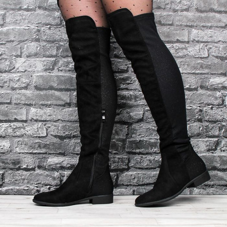 Kozaki z dwóch materiałów