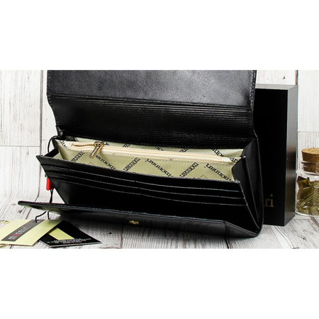 Portfel Damski Skórzany Monnari Czarny