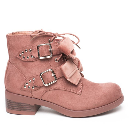 Różowe Damskie Workery