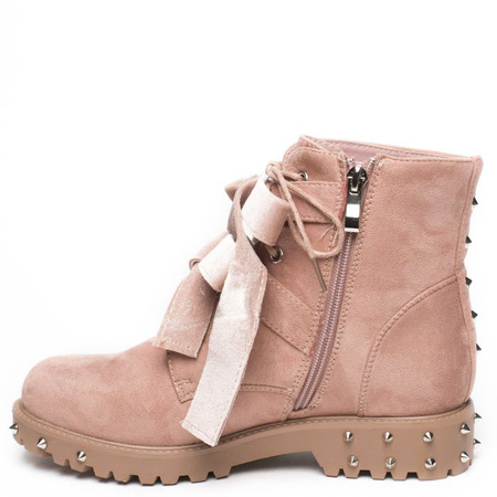 Różowe Damskie Workery