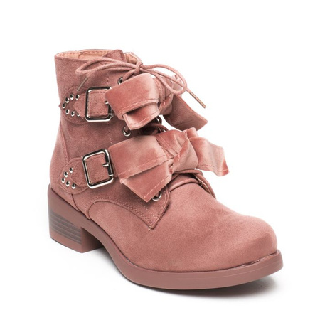 Różowe Damskie Workery