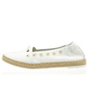 Espadryle skórzane