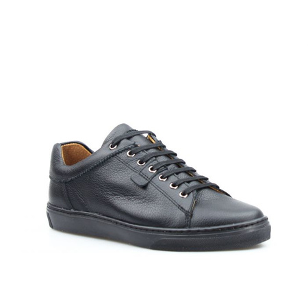 Tenisówki skórzane czarne Clasicco