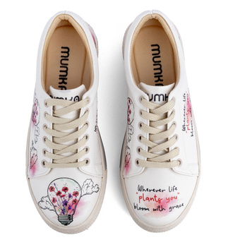 Sneakersy wegańskie Rozkwitaj z wdziękiem Mumka SNK25-066