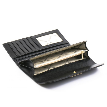 Portfel Damski Skórzany Monnari Czarny