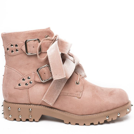 Różowe Damskie Workery