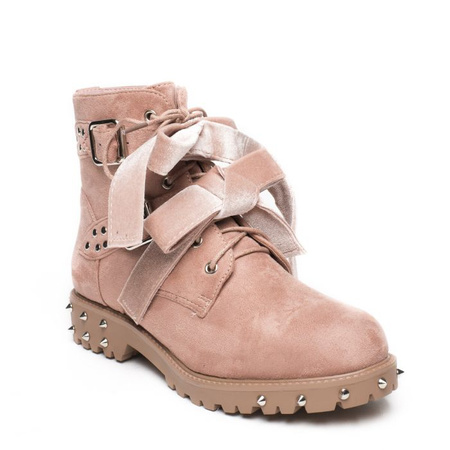 Różowe Damskie Workery