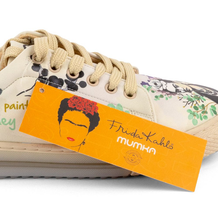 Sneakersy wegańskie Maluję Kwiaty Mumka FRIDASNK25-004