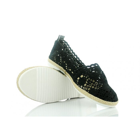 Espadryle koronkowe