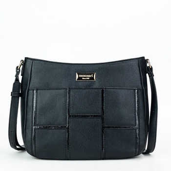 Torebka damska Monnari listonoszka duża czarna BAG1360