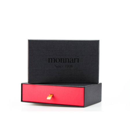 Portfel Damski Skórzany Monnari Wężowy Różowy