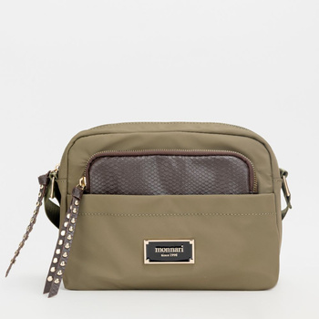 Torebka damska Monnari listonoszka crossbody khaki BAG5670