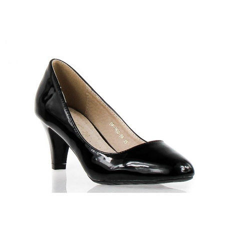 Niskie solidne szpilki