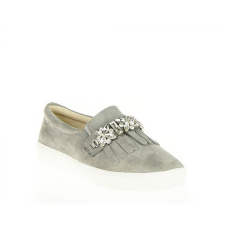 Sneakersy damskie z kryształkami