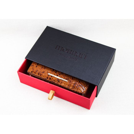 Portfel Damski Skórzany Monnari Lakierowany Brązowy