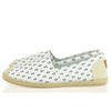 Espadryle z kotwicami