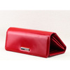 Portfel Damski Skórzany Monnari Matowy Czerwony