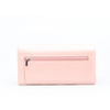 Portfel Damski Skórzany Moretti Duży Lakierowany Różowy RFID Secured