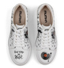 Sneakersy wegańskie Don't Stop the Music białe Mumka SNK23-060