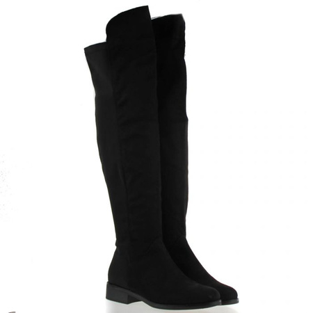 Kozaki z dwóch materiałów