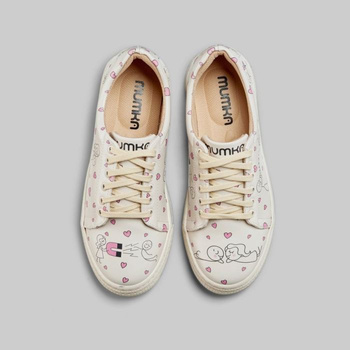Sneakersy wegańskie Miłość Przyciąga Mumka