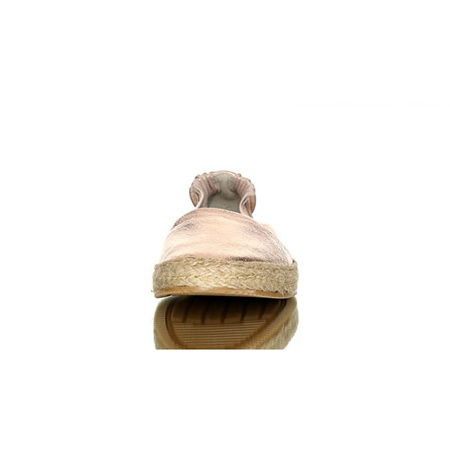 Różowe baleriny espadryle J. Wolski