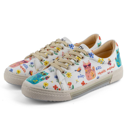 Sneakersy wegańskie Kocia Rutyna Mumka SNK25-069