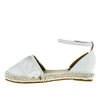 Espadryle lekkie białe Vices