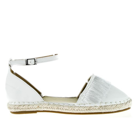 Espadryle lekkie białe Vices