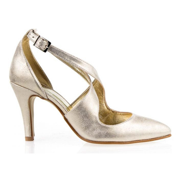 Eleganckie złote czółenka