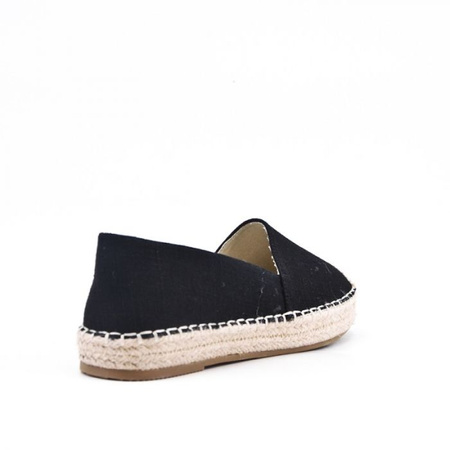 Espadryle damskie czarne