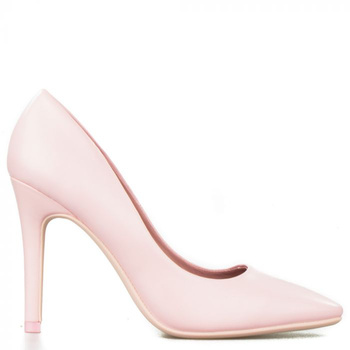 Szpilki wysokie matowe różowe