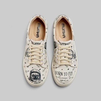 Sneakersy wegańskie Pies w Kosmosie Mumka