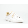 Tenisówki skórzane z mieniącymi się wstawkami białe złote Clasicco
