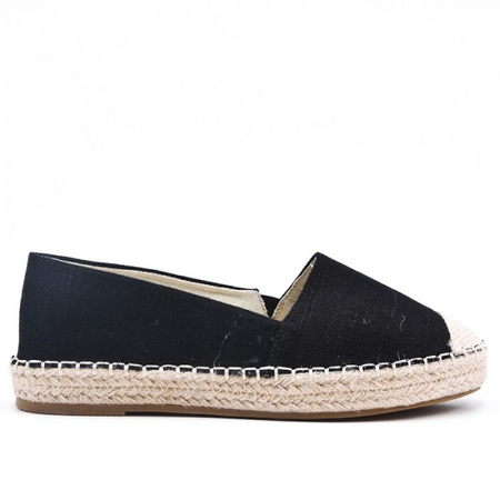 Espadryle damskie czarne