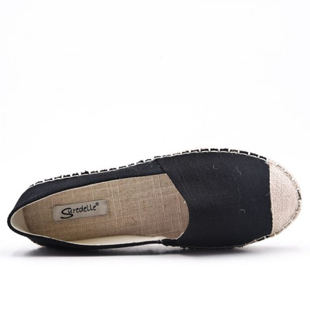 Espadryle damskie czarne