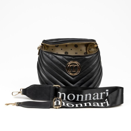 Torebka damska Monnari crossbody pikowana czarna