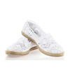 Espadryle koronkowe