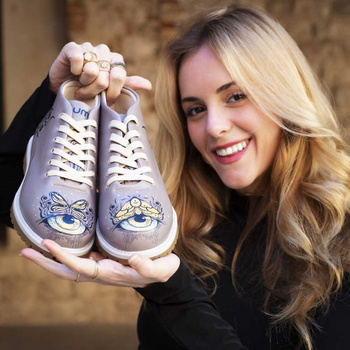 Botki wegańskie w oczy motyla Mumka BTN23-037