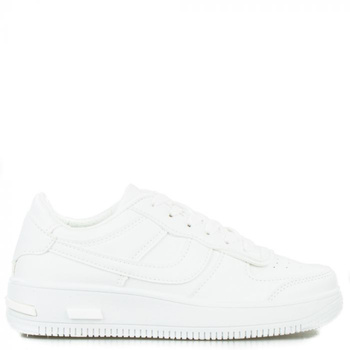 Sneakersy na koturnie białe Vinceza