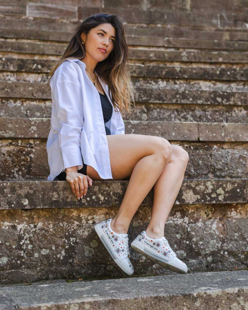 Sneakersy wegańskie Rozświetl swój dzień Mumka SNK25-067
