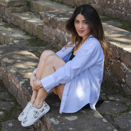 Sneakersy wegańskie Rozświetl swój dzień Mumka SNK25-067